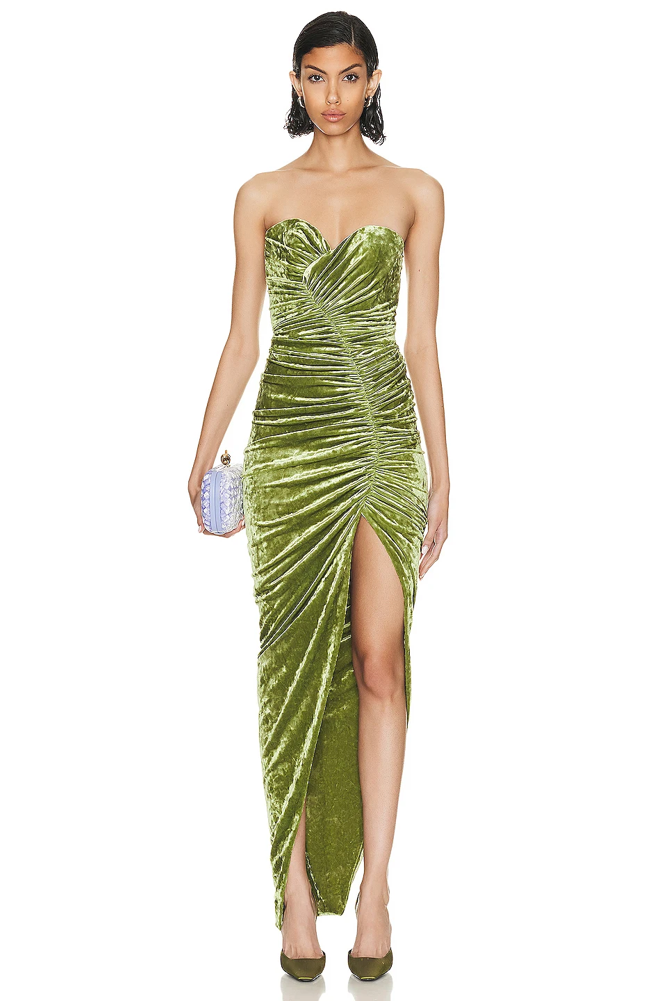 

Модное сексуальное женское длинное платье без бретелек