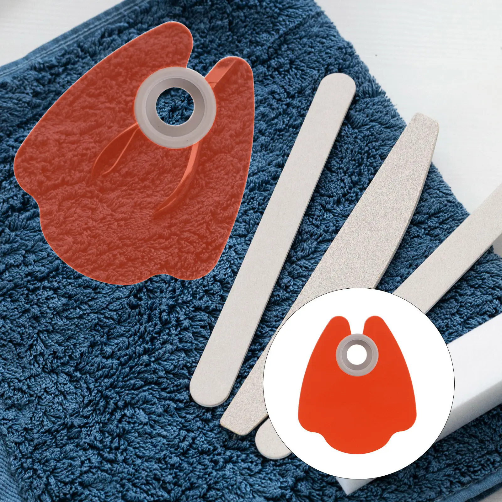 세척 가능한 네일 아트 라이트 차단 플레이트, 큐어링 라이트 쉴드, 인체공학적..