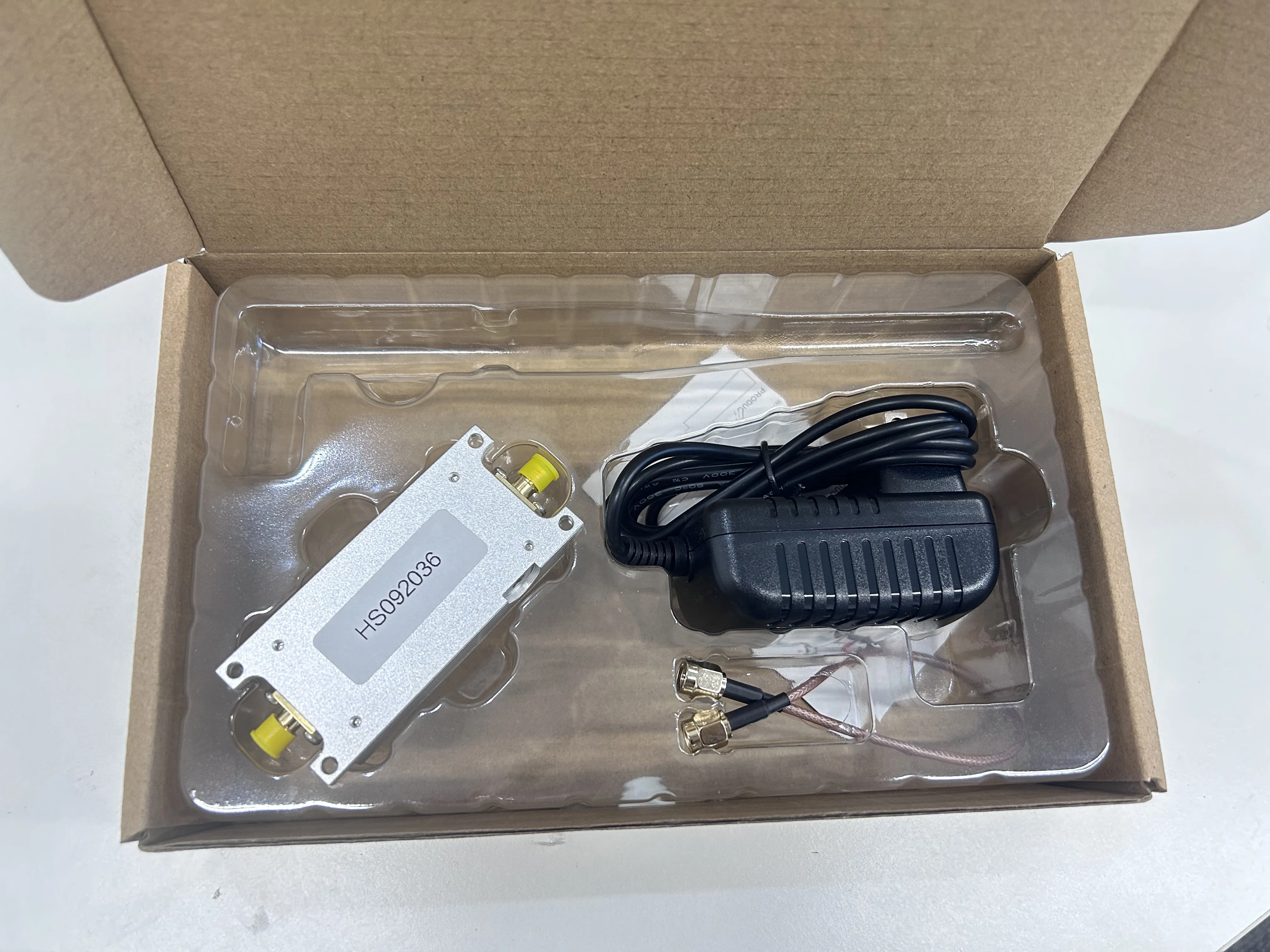 MMIC amplifier SZHUASHI bidirectional 915MHz ISM signal booster 4W 36dBm wireless Wi-Fi broadband