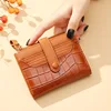 Women Short Wallet Small Fashion Luxury Brand Leather Purse Ladies Card Bag for Women Clutch Female Purse Money Clip Wallet 2023 5