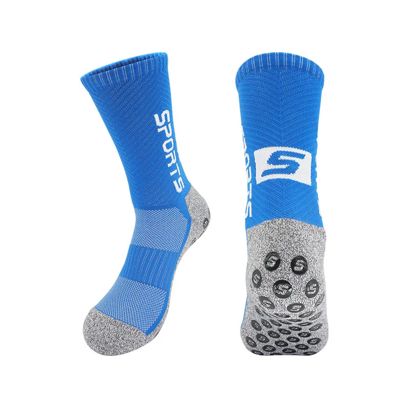 Footbauer Sox Professional Training Sports Socks Round Silicone Suction Cup Non Slip Towel Bottom Soccer Socks
