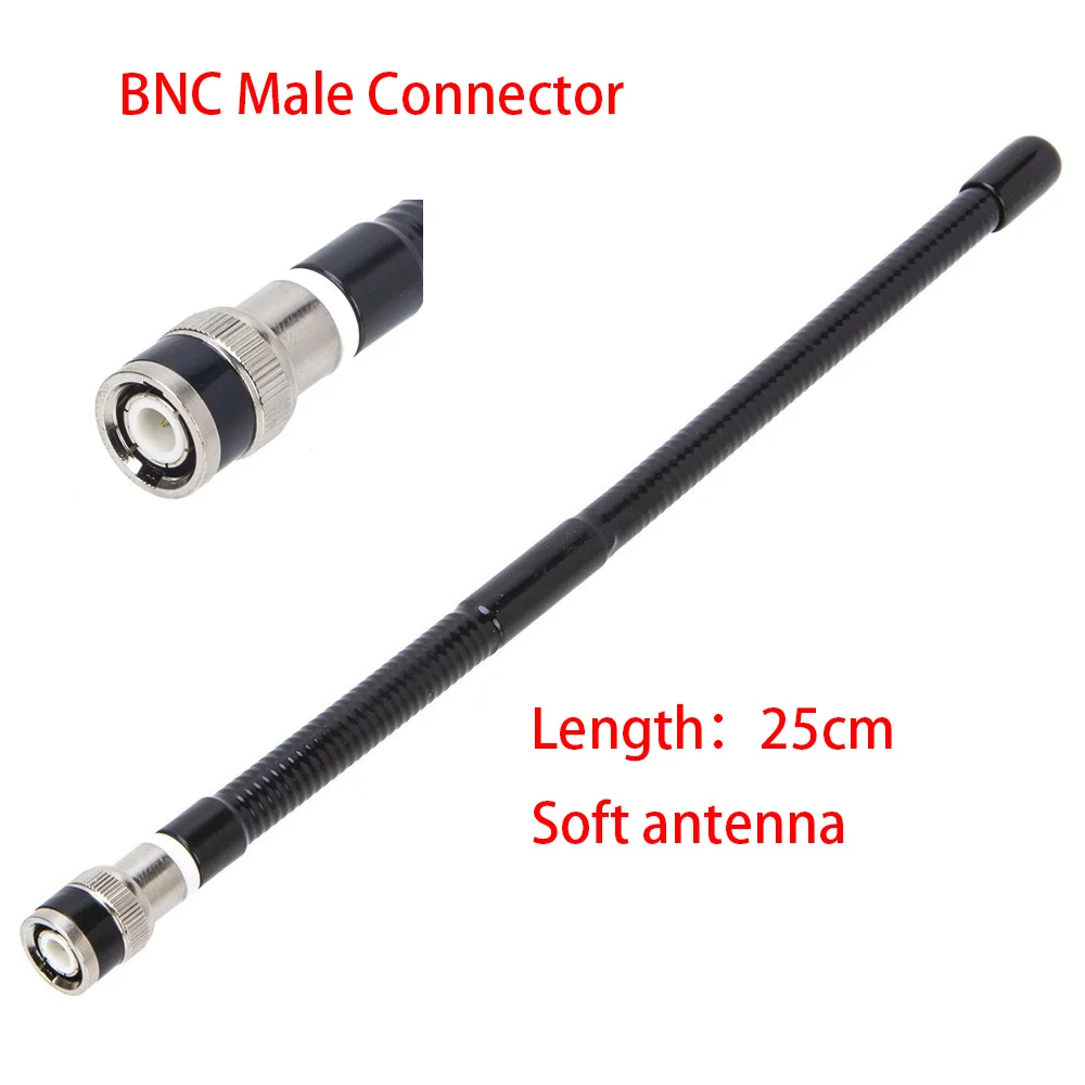 Antenna Radio Bidirezionale 27 Mhz Con Connettore Maschio Bnc Per Radio Cb Portatile Portatile Cobra Midland 253