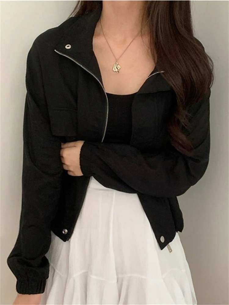 Sungtin Linen Cotton Blouse Coat Elegant Korean Linen Jacket