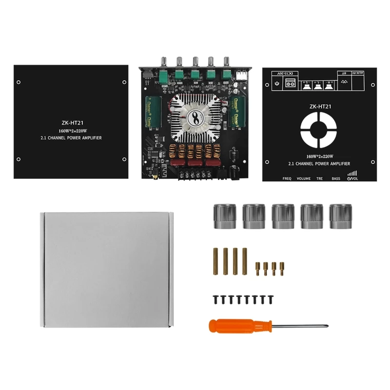 

Bluetooth-compatible Amplifier Receiver Board 2.1 Channel Wireless High Power