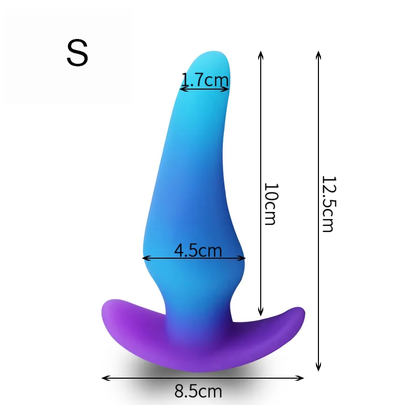 Vaginal plug Soft silicone Female private parts Dilator Vaginal spasm Small medium large Pregnancy sex adult products
