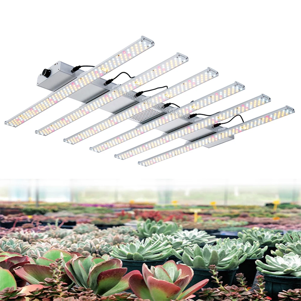

1.8umol/j Full Spectrum Led Grow Light Bars 110V 220V Greenhouse Grow Lamp For Leafy Plants Seedlings And Vegetation