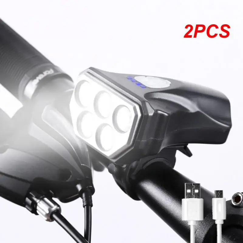 

2 шт. оборудование для верховой езды светодиодные уличные фары высокая яркость освещение для горного велосипеда прожектор для дорожного велосипеда передняя лампа