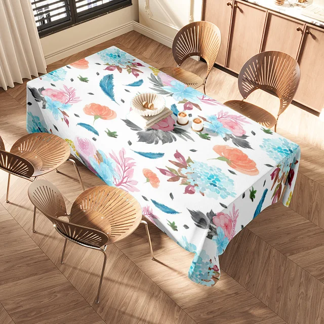 Romantic Floral Tablecloth 2