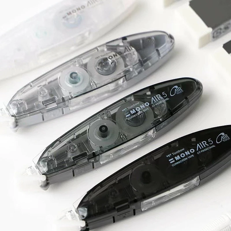 Tombow Grayscale Series Limited Mono Pen Shape Silent Correction tape Replaceable Core 6m School Supplies
