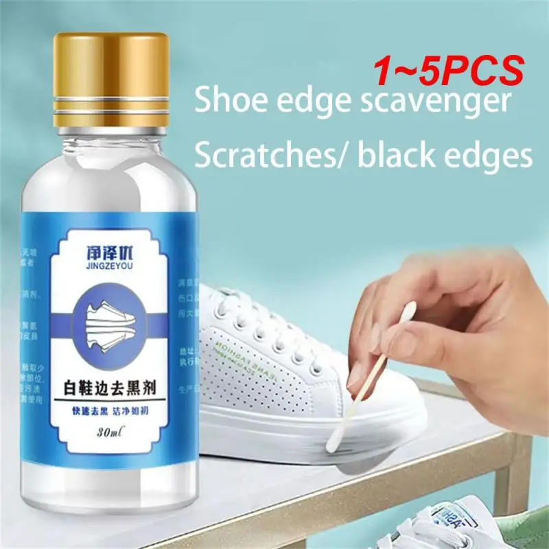 

1~5PCS White Shoes Cleaner Whiten Refreshed Polish Cleaning Tool For Casual Leather Shoe Sneakers TB Shoe Brushes