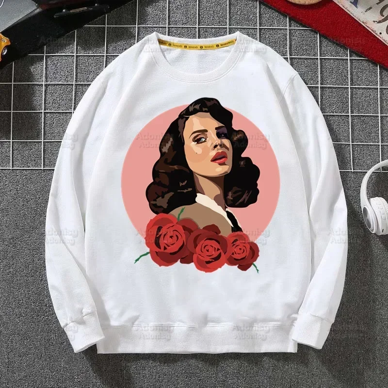 

Lana Del Rey Ldr Y2K Hoodie Sweatshirts Men Women Pullover Harajuku Men's Hoodie Streetwear Casual Fashion Clothes