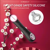 Leistungsstarker Dildo-Vibrator für Frauen, G-Punkt, Klitoris-Stimulator, Anal-Vagina-Massagegerät, weiblicher Masturbator, Finger-Vibratoren, Sexspielzeug 2