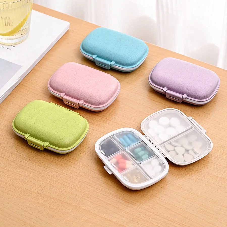 8 Grids Organizer Container For Tablets Travel Pill Box With thumbnail 9