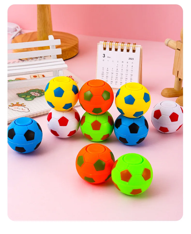 5 pc mini football, fun and entertainment football toy, stress relieving toy mini finger toy children's gift