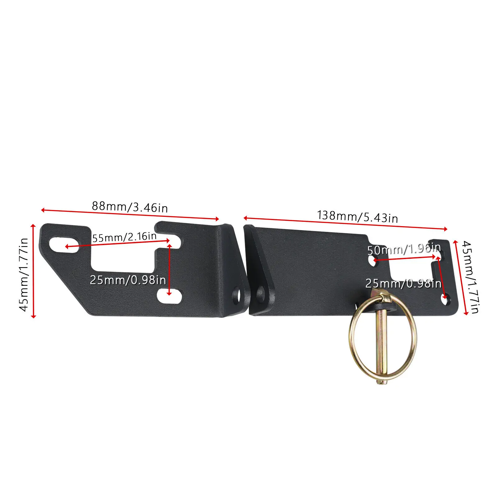 Verrouillage De Porte Arrière Antivol Pour Fiat Ducato 250, Citroën Jumper, Peugeot Boxer (à Partir De 2006)