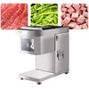 Meat Cutter Fast Meat Slicer Electric Commercial Slicer Shred Fully Automatic Meat Slicing Machine Stainless Steel Cut Pieces 1