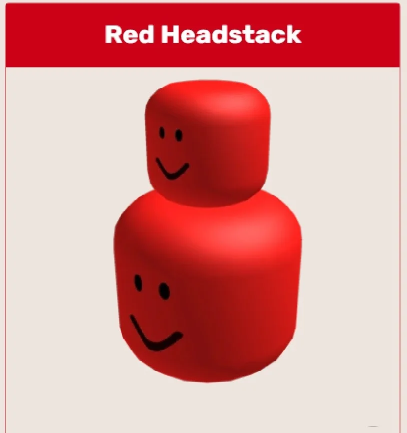 ROB Exclusive Toy Face Code, Red Headstack, Purple Traffic Cone