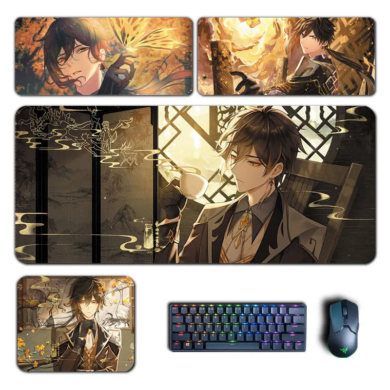 Genshin Impact Pc Accessories Mat Keyboard Genshin Impact Mouse Pad Mousepad Aliexpress