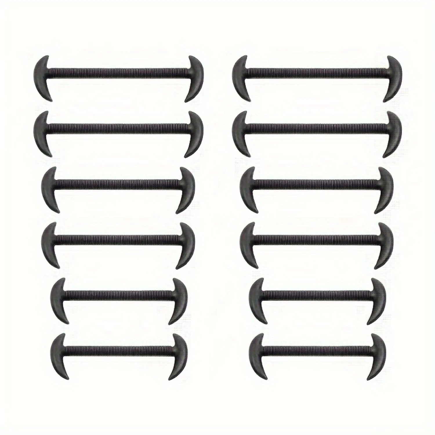 QuickFit Elastic Lace System-Adjustable, One-Pull, Easy-On, No Tie, Slip-Resistant Laces for Sneakers, Running Shoes, Athletic