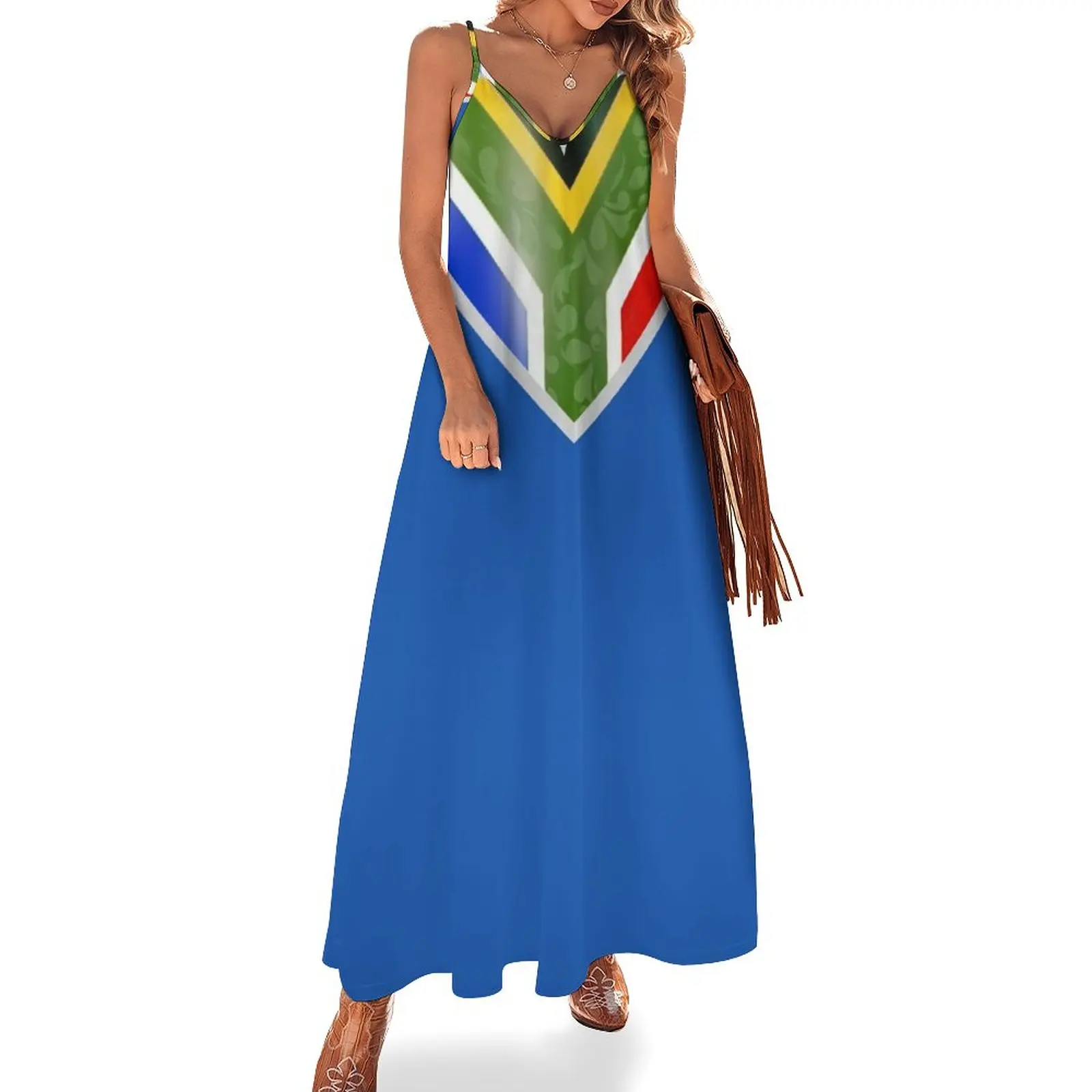 

Heart for South Africa Sleeveless Dress summer dress korean women Dress women prom Dresses gala