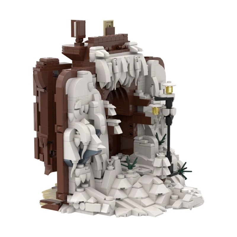 1400PCS MOC The Chronicles of Narnia Wardrobe Building Blocks