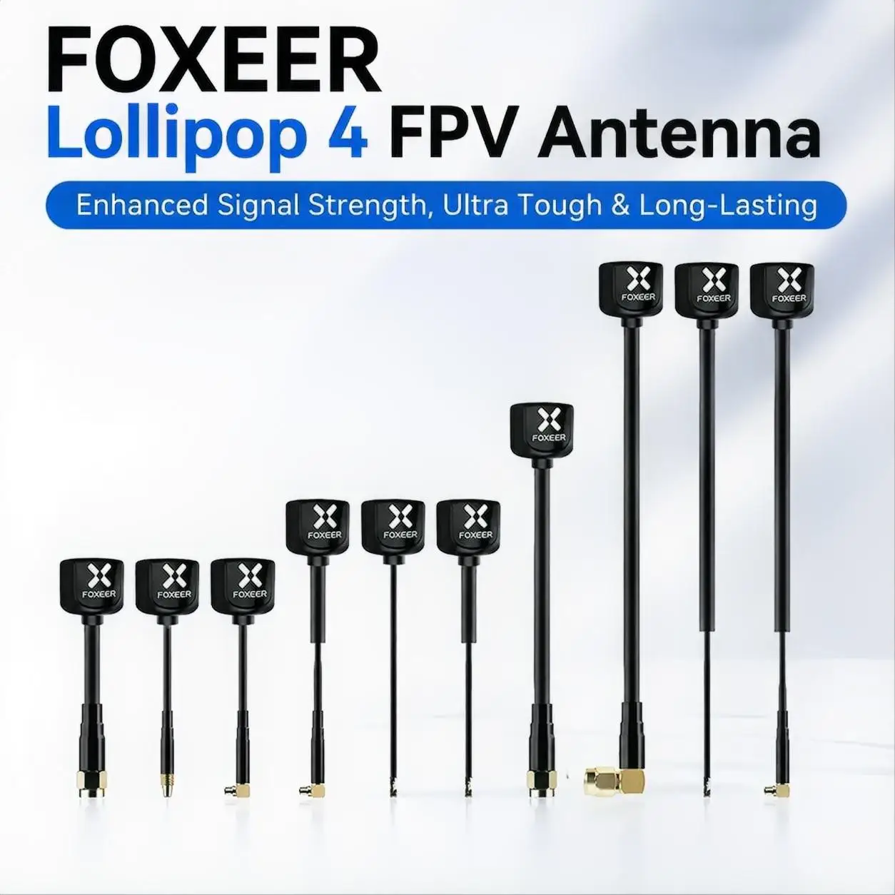 Антенна FOXEER Lollipop Три поколения, четыре поколения 5,8G FPVМодель самолета-дрона Передатчик и прием изображения