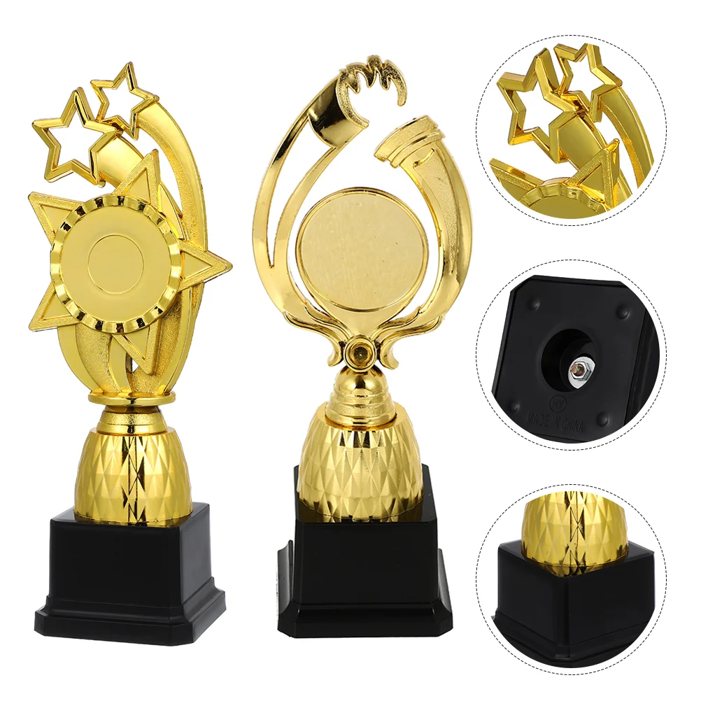

Plastic Trophy Cup for Kindergarten Model Party Celebration Decor School Award The Gift