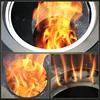 Household Indoor Smokeless Gasification Heating Stove Oven Roasted Sweet Potatoes Non-Stick Smokeless Wood Stove Table 4