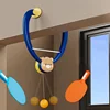 Hanging Table Tennis Trainer With Racket Mini Badminton Tennis Ball Parent-child Interactive Game Indoor Outdoor Kids Sports Toy 2