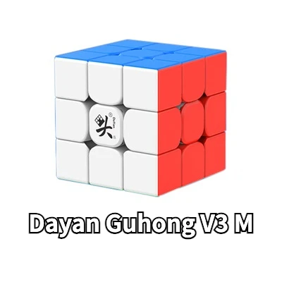 

[Funcube] Dayan Guhong V3 M Dayan Guhong V3 III 3 третьего поколения M 3x3x3 Магнитный 3x3 Cubo Magico Обучающие Кубики Игрушки