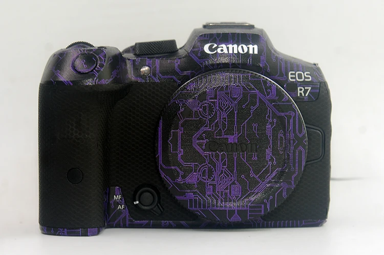 Proteggi La Pelle Della Fotocamera Per Canon Eos R7 Body Micro Single Beauty Protection Camouflage In Fibra Di Carbonio 3M Sticker Premium Decal Skin
