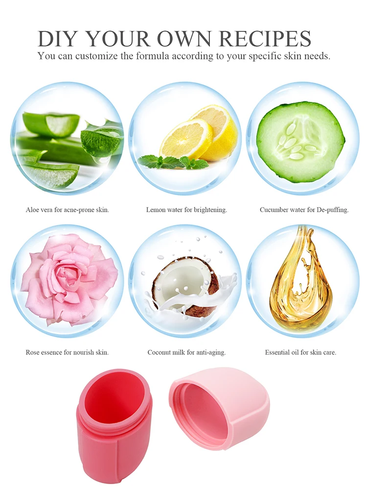 Silicone Ice Cube Trays Beauty Supplies Makeup Tools Lifting Ice Ball Face Massager Contouring Eye Roller Facial Treatment Reduce Acne Skin Care Tool