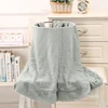 100% Organic Cotton Baby Wrap Gauze Ruffle Baby Blanket Newborn Security Muslin Swaddle Blanket 6