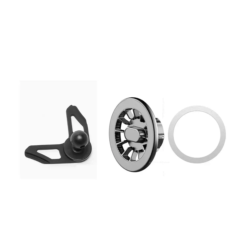 Support Téléphone Voiture Magnétique Pour Audi A1 (2010-2018) - Compatible MagSafe & Rotation 360° - Pour IPhone/Samsung - 2
