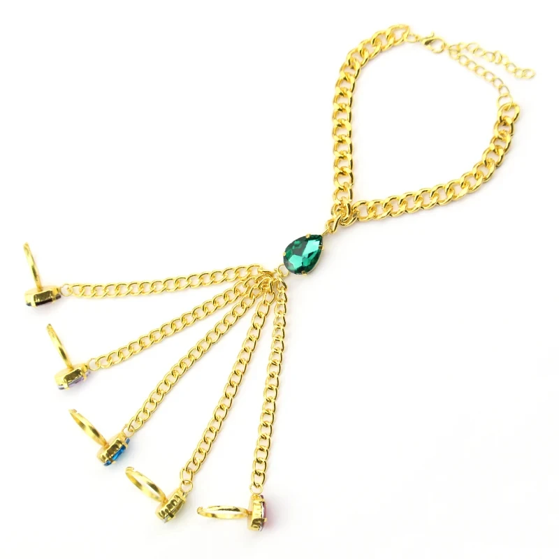 Marvel Endgame Thanos Infinity Stones Gauntlet Bracelet Ring Hand