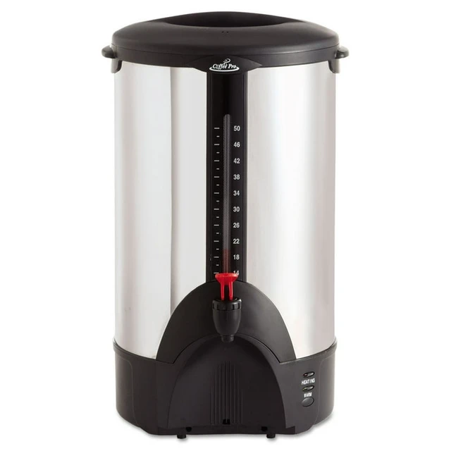 Professional Series 50-Cup Digital Coffee Urn Stainless Steel