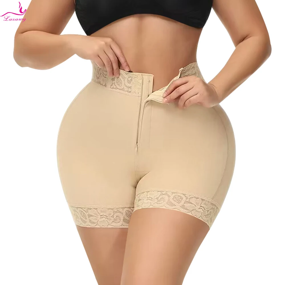 

LAZAWG Flat Belly Panties Women Tummy Control Mid Waist Slimming Shorts Abdomen Control Body Shaper Waist Slimming Underpants