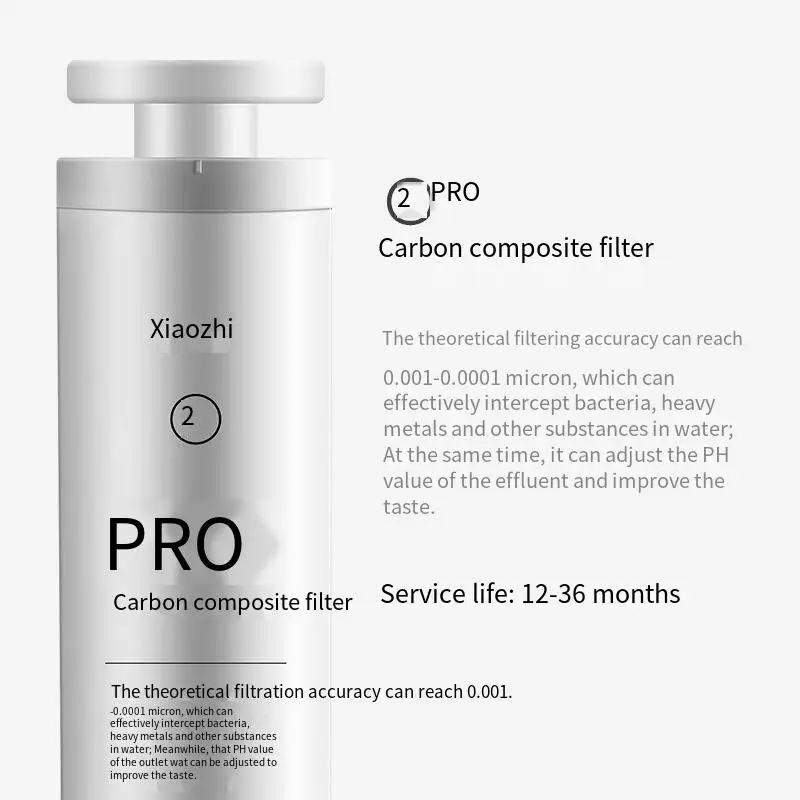 Xiaomi Xiaozhi Small Water Purifier Household Direct Drinking Heating All-in-one Machine Desktop No-install RO Reverse Filter