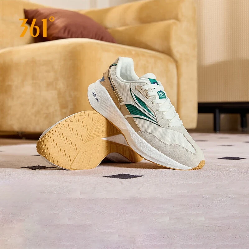 남성용 캐주얼 신발, 유연하고 부드러운 통기성, 편안한 용수철 착용 가능, 리바운드 스니커즈, 361 도, 672436703