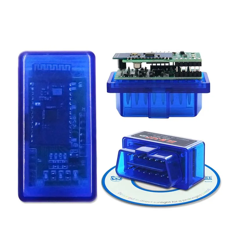 Mini ELM327 Bluetooth V1.5 Double PCB PIC18F25K80 Chip OBD2 Code Reader 25K80 Chip Diagnostic Tool,obd2 scanner,obd code reader,system diagnostic tool