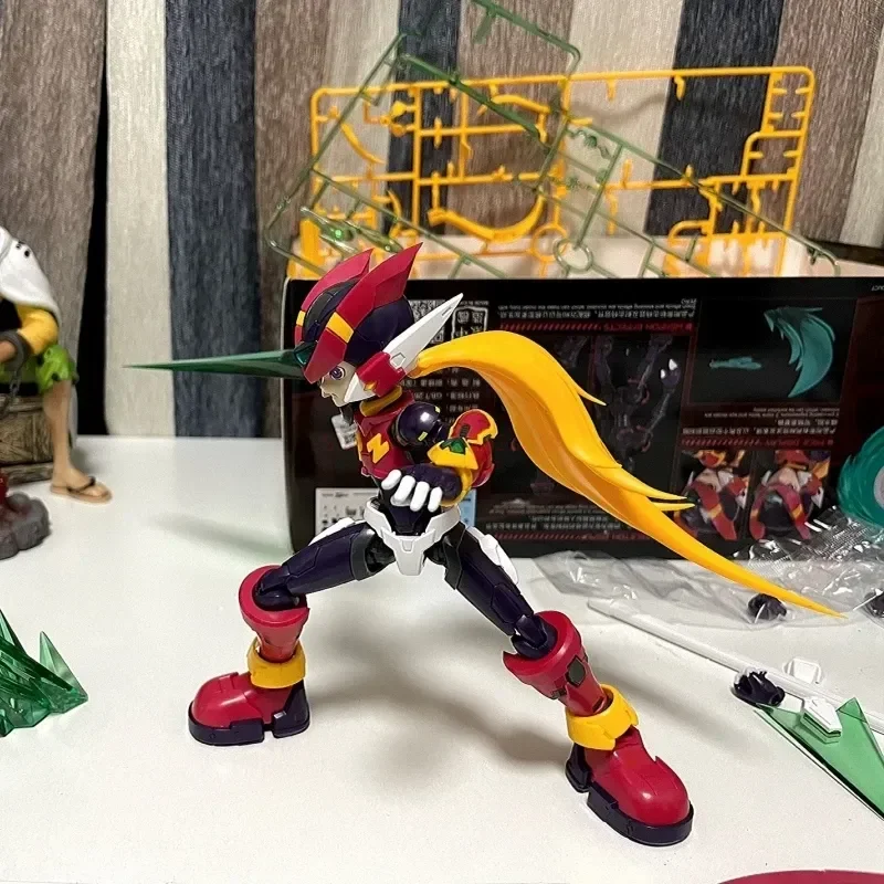 Nieuw 17Cm Oostelijk Model Rockman Zero Mega Man Dwn Assemblagemodel Met Beugel Actie Speelgoed Figuren Kids Verjaardagscadeaus