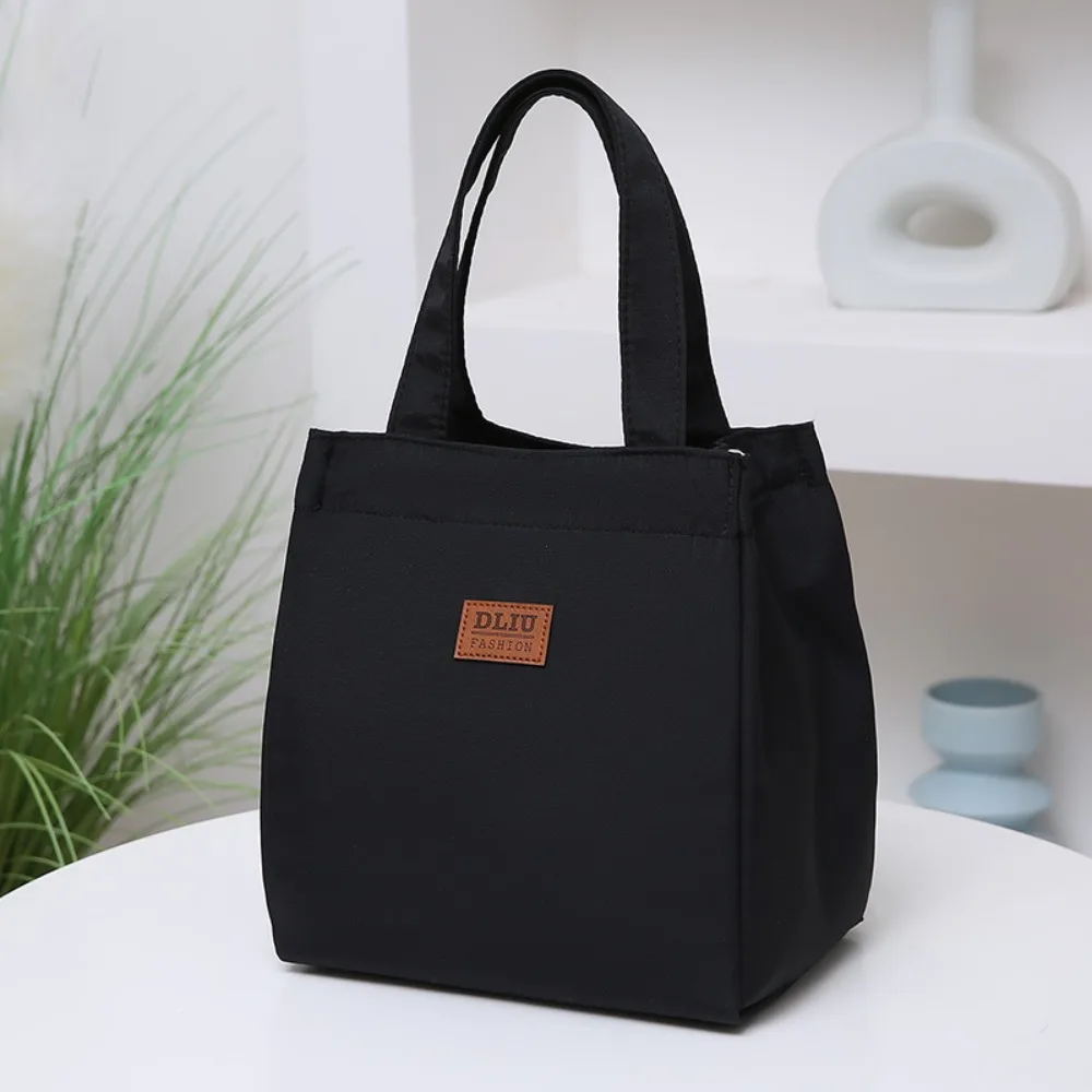 Large Capacity Lunch Bag with Aluminum Foil Insulation for Work Simple and Practical Top Handle Bag Insulated Lunch Picnic lunch bag