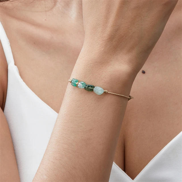 Bracciale Costellazioni Donna In Acciaio - Gioiello Zodiacale Con Perline E Cristalli, Regalo Elegante - Foto 5