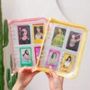 SKYSONIC A5 Zipper Binder Collect Book Refill Organizer DIY Journal Dairy Transparent Photo Album Organizer Stationery Supplies 2