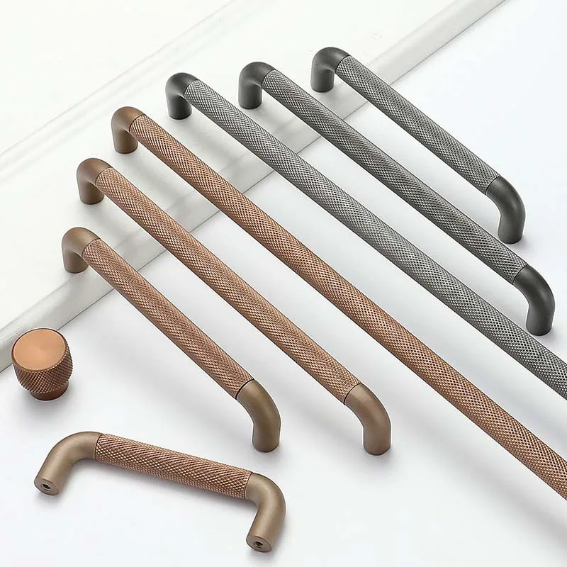 

Industrial Style Wardrobe Door Handle Modern Simple High-end Light Luxury Long Cabinet Drawer Cabinet Door Handle Bedroom Decor
