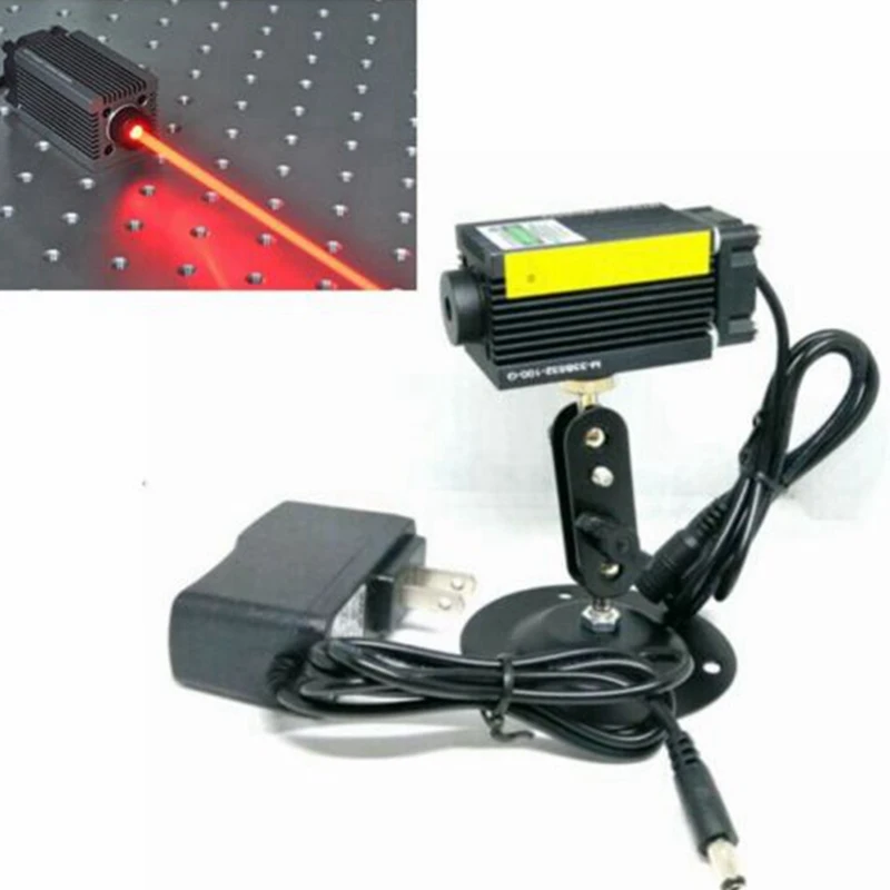 635Nm 750Mw/1200Mw Diodi Modulo Laser Rosso Arancione Focalizzabili Supporto Per Localizzatore Di Potenza 12V