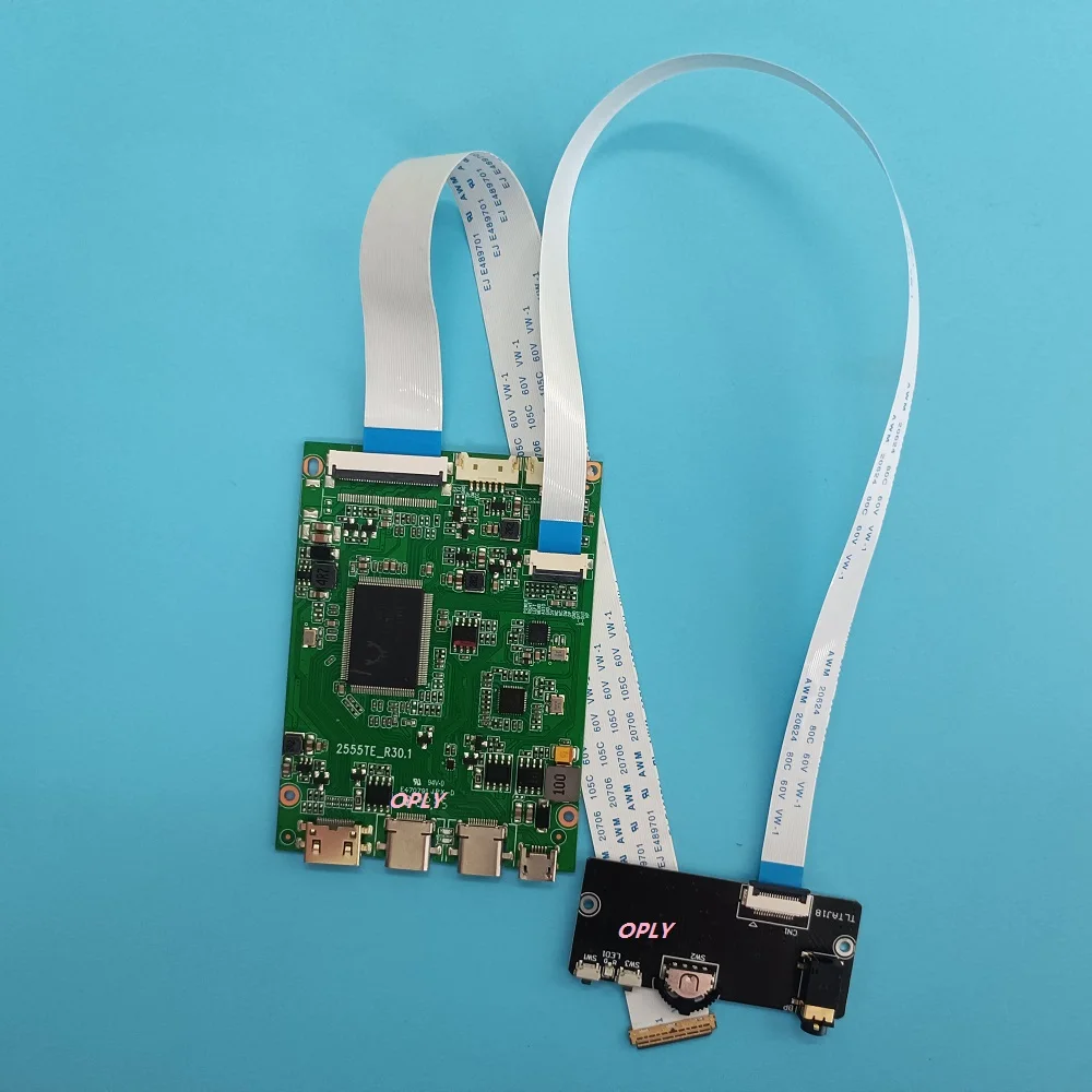 

kit for LM156LF1L02 LM156LF1L04 15.6" 1920X1080 monitor EDP Controller board Micro USB Type-c Mini HDMI-compatible LCD LED panel