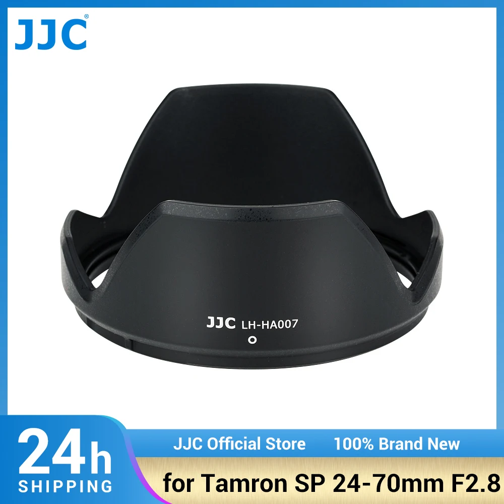 Jjc Ha007 Paraluce Reversibile Per Fotocamera Compatibile Con Tamron Sp 24-70Mm F2.8 Di Vc Usd Obiettivo Per Canon 1D 6D 7D 80D Nikon D5 D6