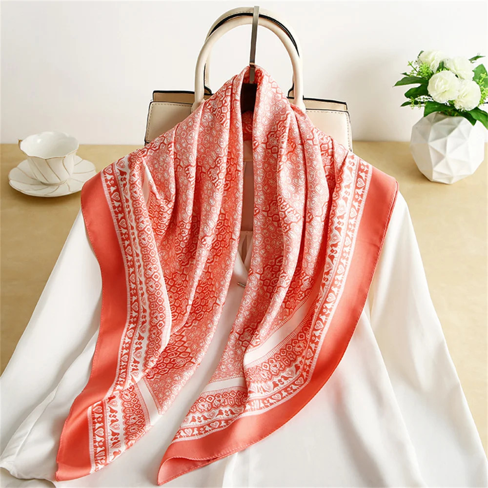 2022 chic new expensive brand ladies scarf high quality plus Skinny shawl  silk Letter D headscarf beach bag headscarf 160cm*40cm - AliExpress