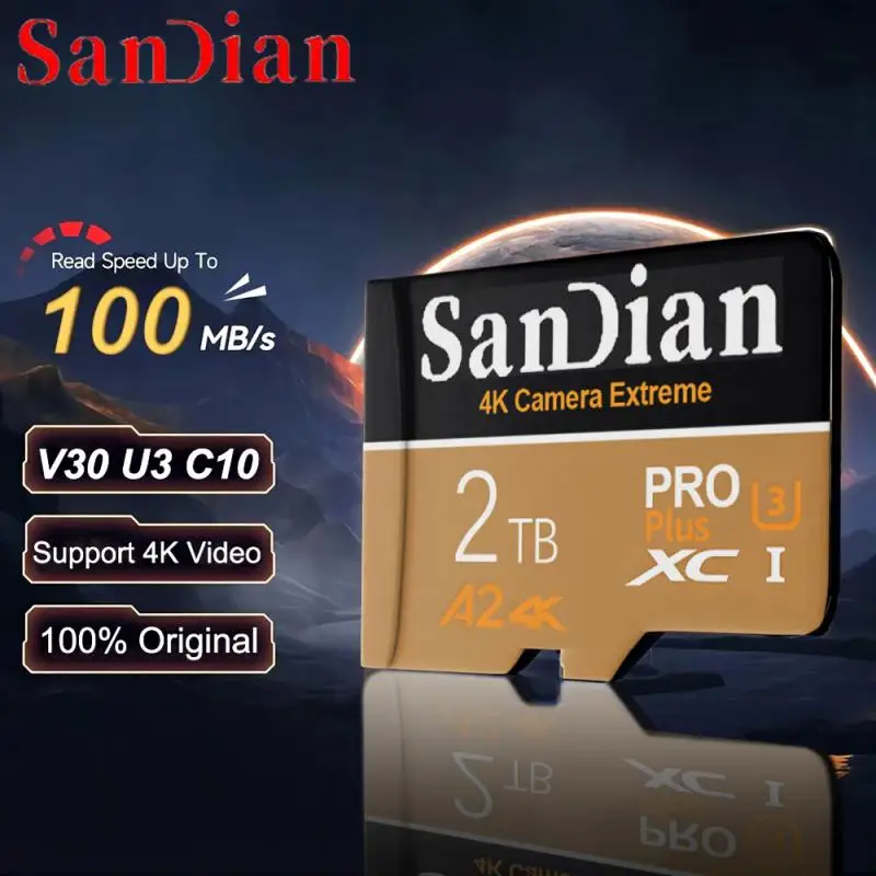 Memory Card 128GB 2TB 1TB 512GB Micro 256GB SD Card V60 High Speed Cameracartão De Memória For Phone Camera